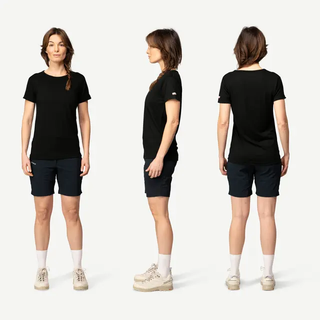 Skjorte til dame M Devold Breeze Plus Merino Tee W M 950 