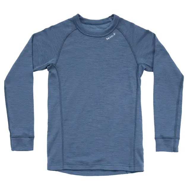 Trøye til barn 10 år Devold Duo Active Merino Shirt Jr 10 445 