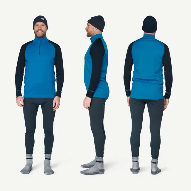 Trøye til herre S Devold Duo Active Merino Zip M S 258 