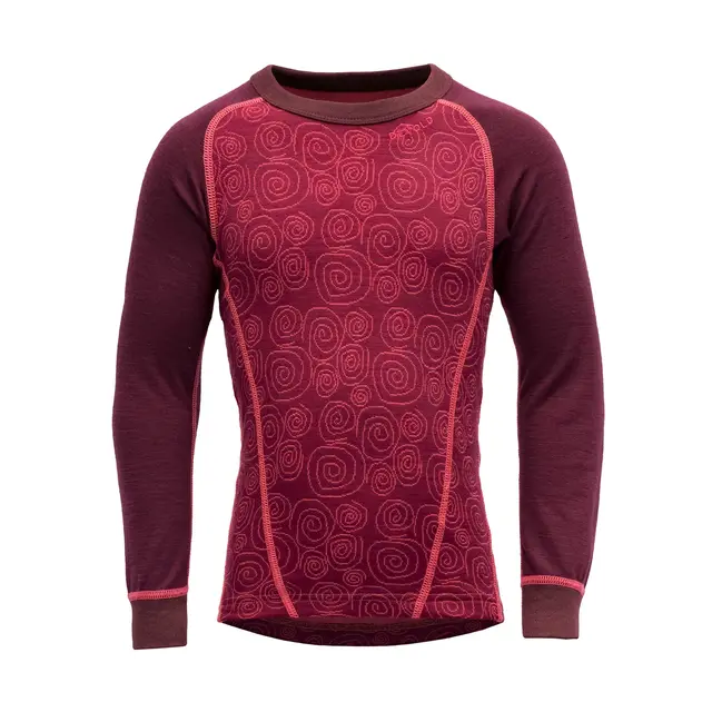 Trøye til barn Devold Duo Active Merino Shirt Kid 740 