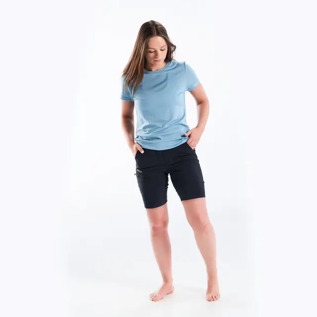 Skjorte til dame XL Devold Eika Merino Tee W XL 317 