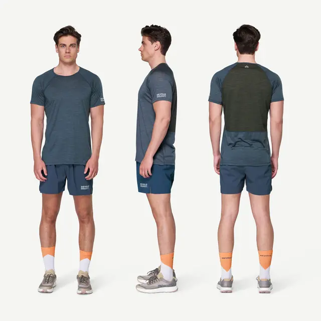 Skjorte til herre S Devold Endurance Merino Tee M S 287 