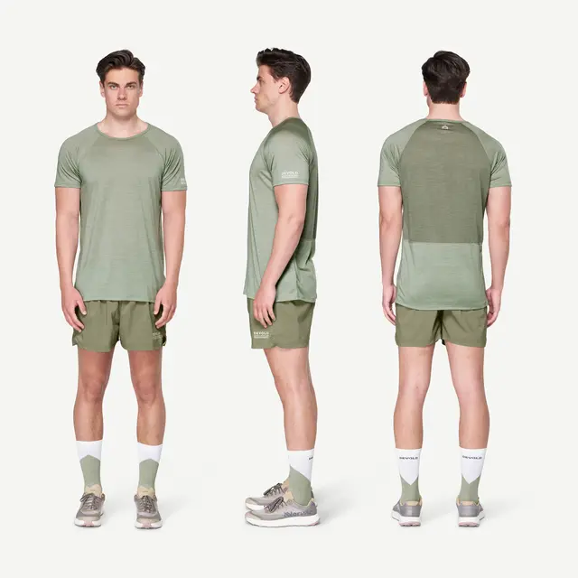 Skjorte til herre S Devold Endurance Merino Tee M S 402 