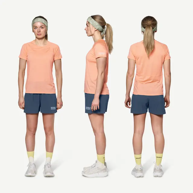 Skjorte til dame XS Devold Endurance Merino Tee W XS 102 