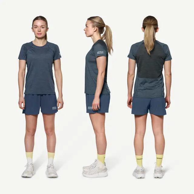 Skjorte til dame XS Devold Endurance Merino Tee W XS 287 