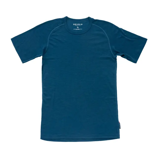 Skjorte til herre XL Devold Lauparen Merino Tee M XL 422 