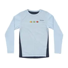 Trøye til barn 12 år Devold Multi Merino Shirt Kid 12 233 Cam