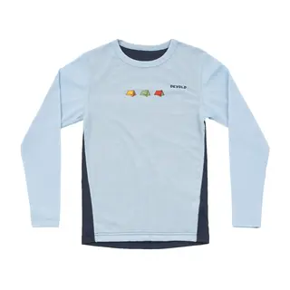 Trøye til barn Devold Multi Merino Shirt Kid 233 Camp
