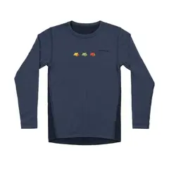Trøye til barn 12 år Devold Multi Merino Shirt Kid 12 287 Cam