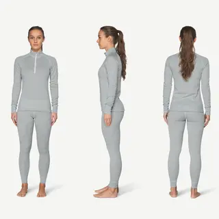 Trøye til dame Devold Signature Silk 230 Zip W 233