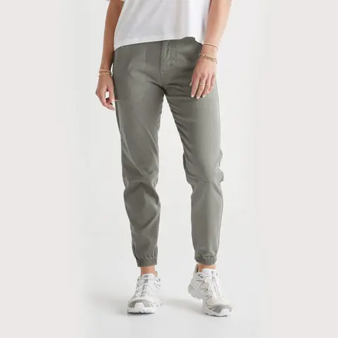 Bukse til dame DU/ER Live Free High Rise Jogger W Thyme