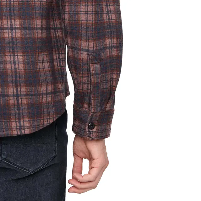 Skjorte til herre M DU/ER Performance Flannel Button M M HMP 