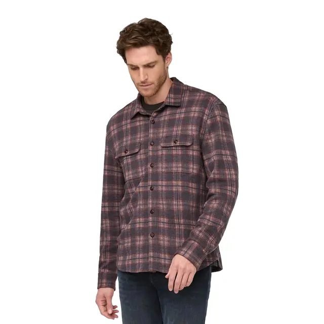 Skjorte til herre M DU/ER Performance Flannel Button M M HMP 