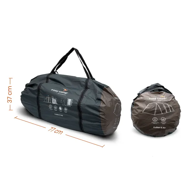 Tunnelltelt til 6 Easy Camp Kullen 6 Air 