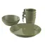 Tallerkensett til 4 Easy Camp Moss 4 Dine Set