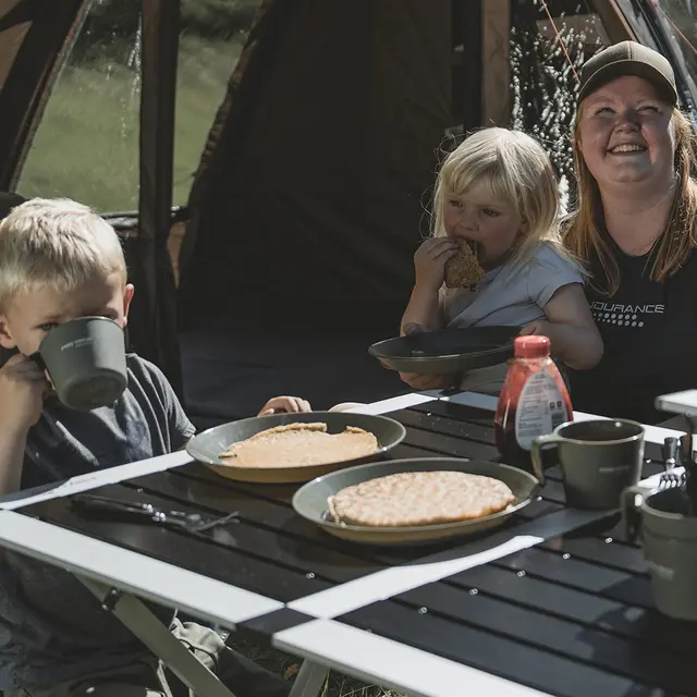 Tallerkensett til 4 Easy Camp Moss 4 Dine Set 