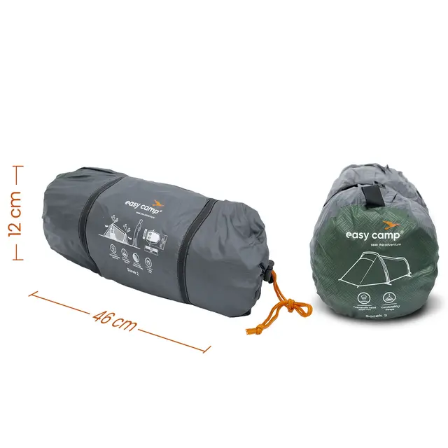 Tunnelltelt til 2 Easy Camp Sarek 2 