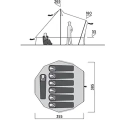 Lavvo til 7 Easy Camp Vaulen Tipi