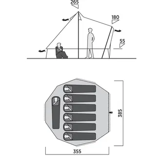 Lavvo til 7 Easy Camp Vaulen Tipi
