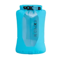Pakkpose 3 liter Exped Drybag Versa Clear 3 Cyan