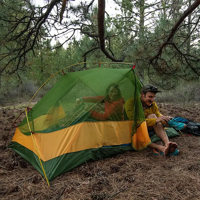 Kuppeltelt til 3 Exped Lyra 3 Meadow 