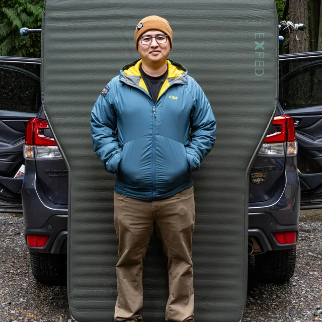 Isolert madrass til bil Exped MegaMat Auto Moraine 