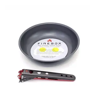 Stekepanne 23 cm med klype Firebox Frypan with Long Pan Lifter S