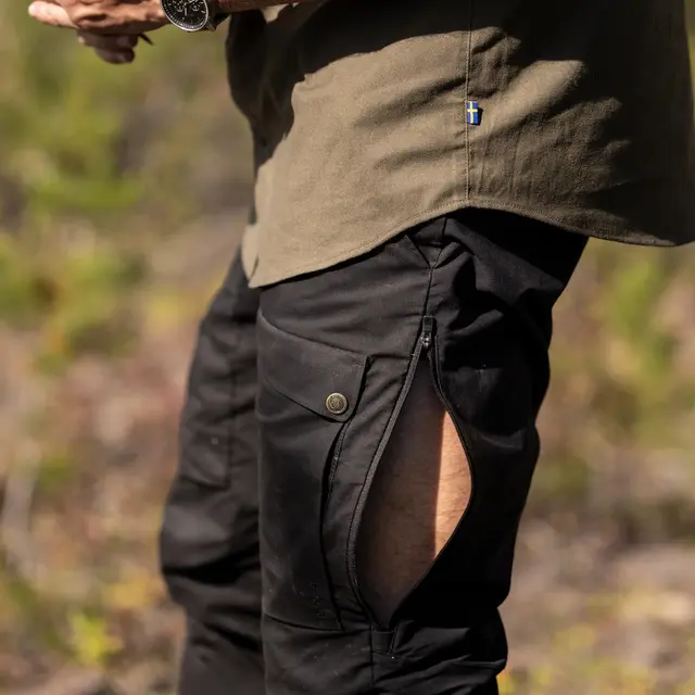 Kort bukse til herre L Fjällräven Abisko Hybrid Tra Short M 50 
