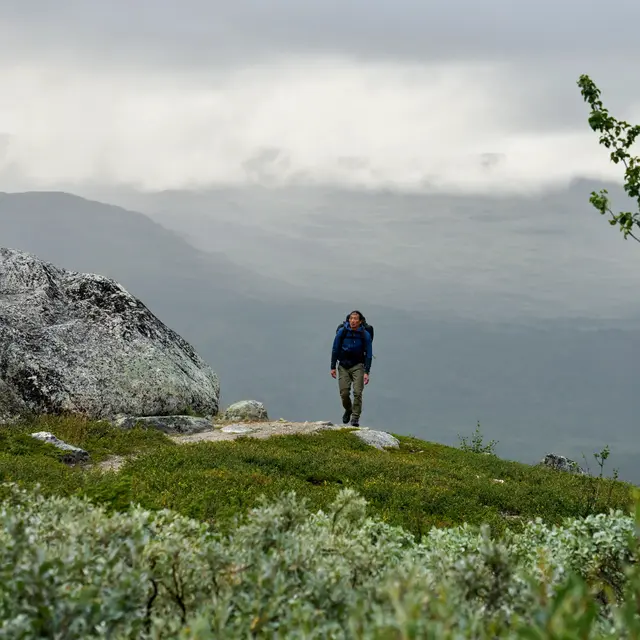Bukse til herre Fjällräven Abisko Hybrid Trail M 625 