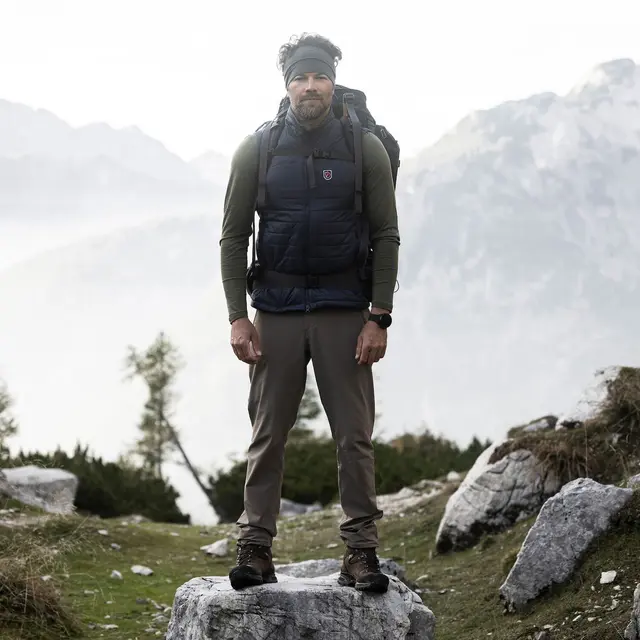 Bukse til herre L Fjällräven Abisko Stretch M 50/R 550 