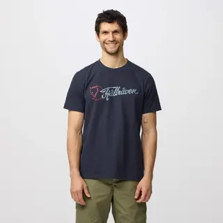 Skjorte til herre Fjällräven Archive Logo Tee M 555
