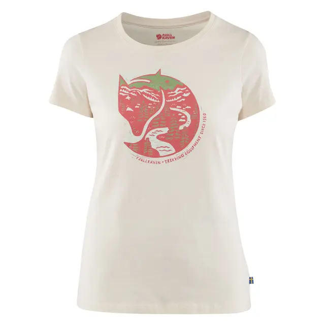 Skjorte til dame Fjällräven Arctic Fox Tee W 113 