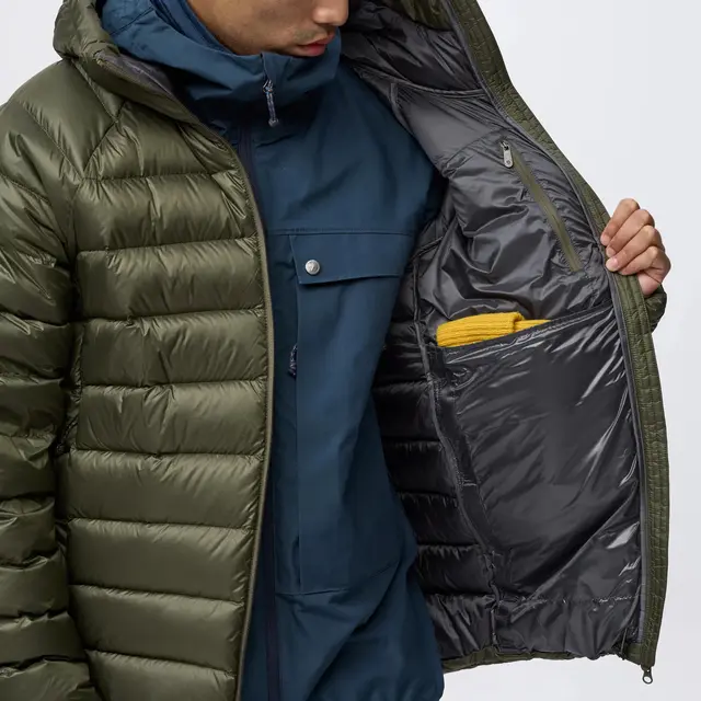 Dunjakke til herre S Fjällräven Bergtagen Down Jkt M S 625 