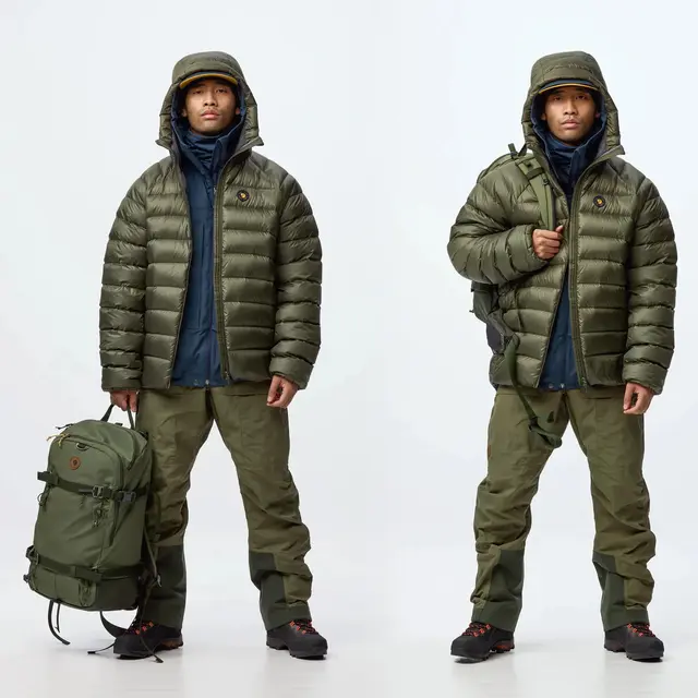 Dunjakke til herre S Fjällräven Bergtagen Down Jkt M S 625 