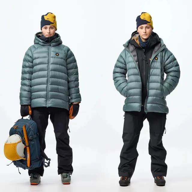 Dunjakke til dame XS Fjällräven Bergtagen Down Jkt W XS 550 