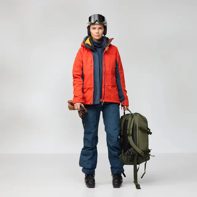 Bukse til dame M Fjällräven Bergtagen Trousers W M 570 
