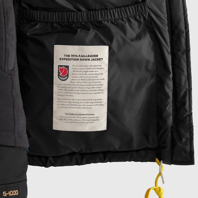 Dunjakke til dame Fjällräven Expedition Down Lite W 550 