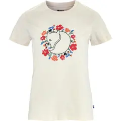 Skjorte til dame L Fjällräven Fjällblomster Fox Tee W L 113