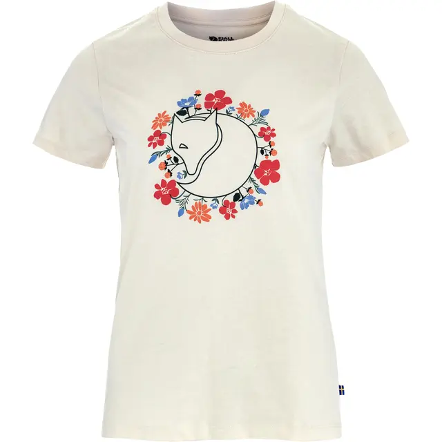 Skjorte til dame L Fjällräven Fjällblomster Fox Tee W L 113 