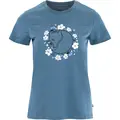 Skjorte til dame Fjällräven Fjällblomster Fox Tee W 543