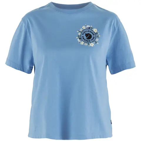 Skjorte til dame Fj&#228;llr&#228;ven Fj&#228;llblomster Tee W 537