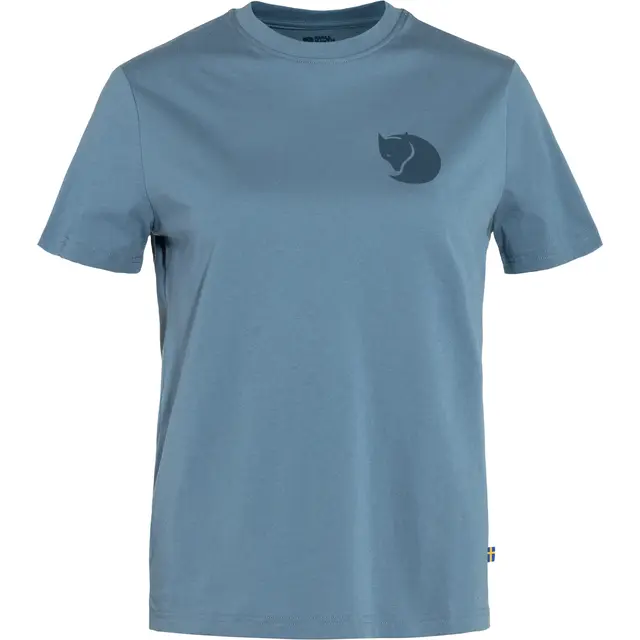 Skjorte til dame Fjällräven Fox Boxy Logo Tee W 543 