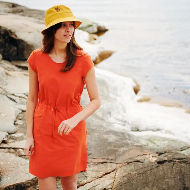 Sommerkjole til dame Fjällräven High Coast LT Dress W 560 