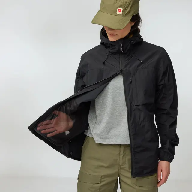 Vindjakke til dame XS Fjällräven High Coast Jacket W XS 300 