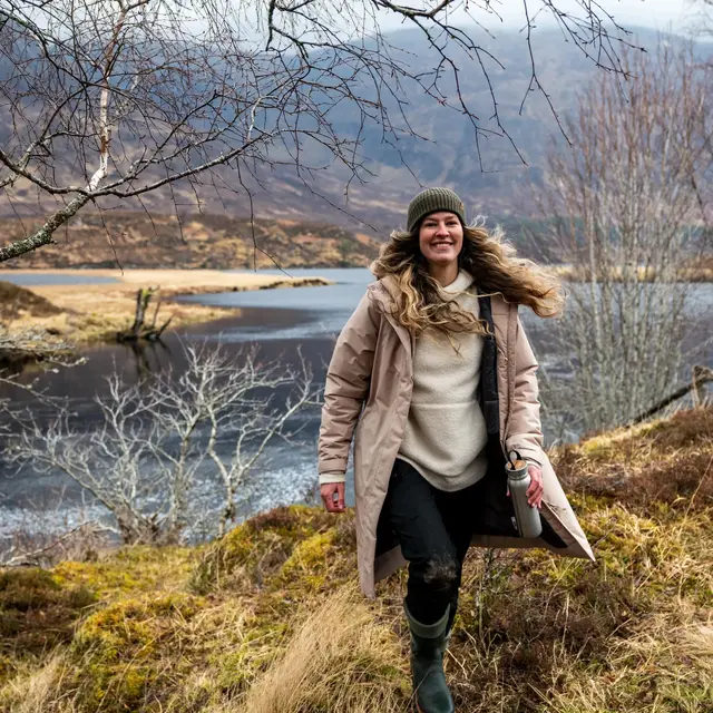 Parkas til dame S Fjällräven Hydratic Parka W S 118 