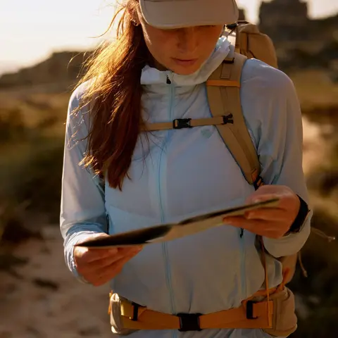 Vindjakke til dame Fjällräven Keb Lätt Wind Jacket W 514