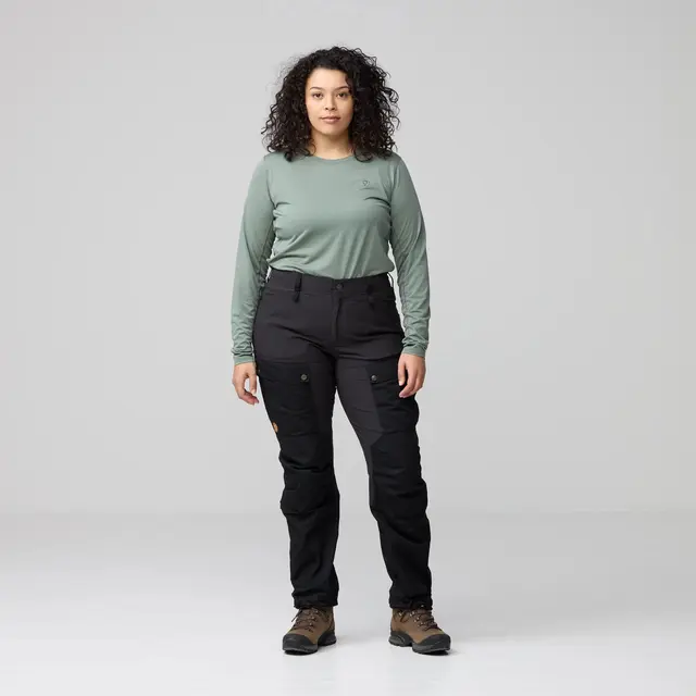 Lang bukse til dame XS Fjällräven Keb Trouser Curv Long W 36 29 