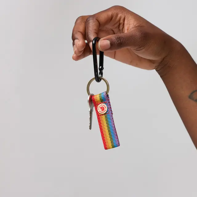 Nøkkelring Fjällräven Kånken Rainbow Keyring 907 