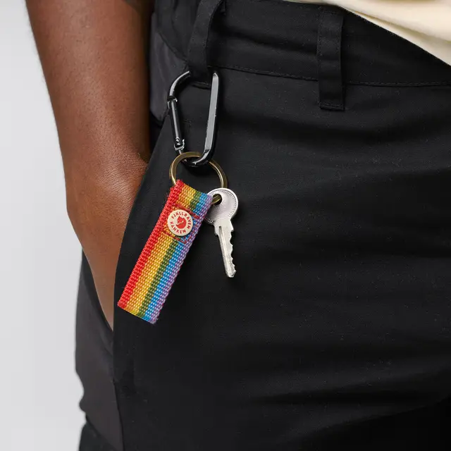 Nøkkelring Fjällräven Kånken Rainbow Keyring 907 