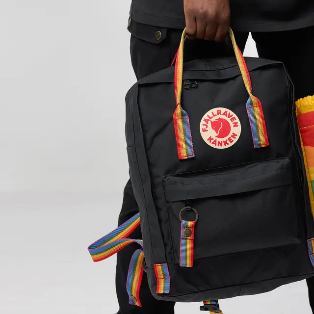 Nøkkelring Fjällräven Kånken Rainbow Keyring 907 